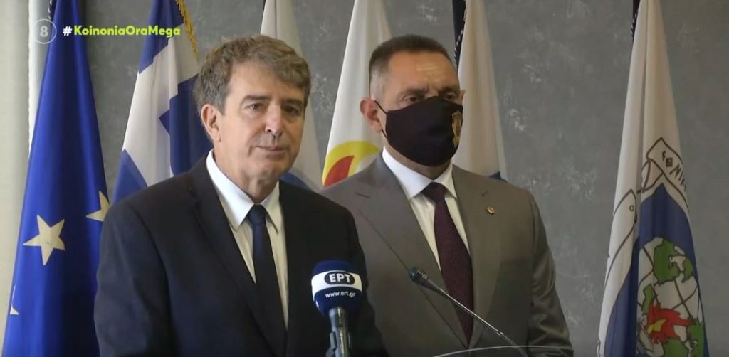 Χρυσοχοΐδης – Ευχαριστούμε τη Σερβία για τη βοήθειά της στις πυρκαγιές