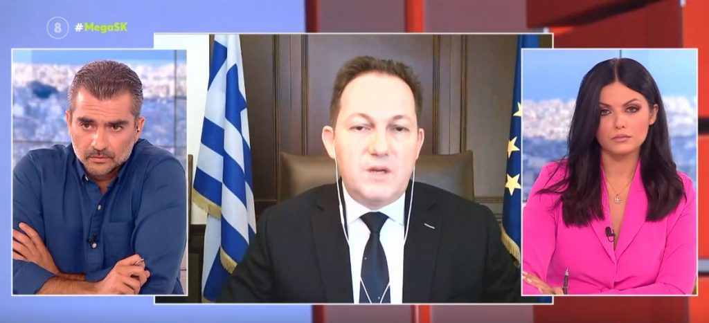 Πέτσας στο Mega: Θα προσφέρουμε δουλειά σε όσους πλήγηκαν επαγγελματικά από την καταστροφή του δάσους στην Εύβοια