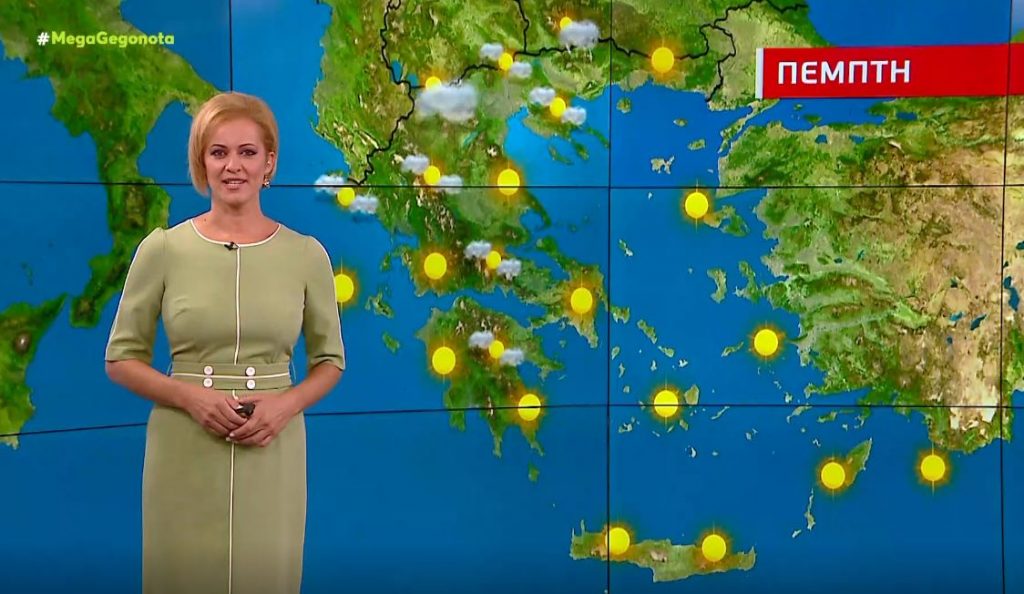 Συνεχίζεται και την Πέμπτη η ζέστη – Η πρόγνωση της Χρ. Ρήγου