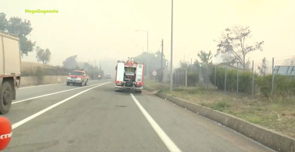 Ηλεία – Ασφαλής η Αρχαία Ολυμπία – Μαίνεται η πυρκαγιά