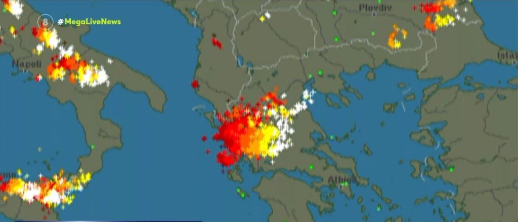 Καιρός – Έρχονται βροχές, καταιγίδες & χαλάζι – Πού «θα χτυπήσουν»