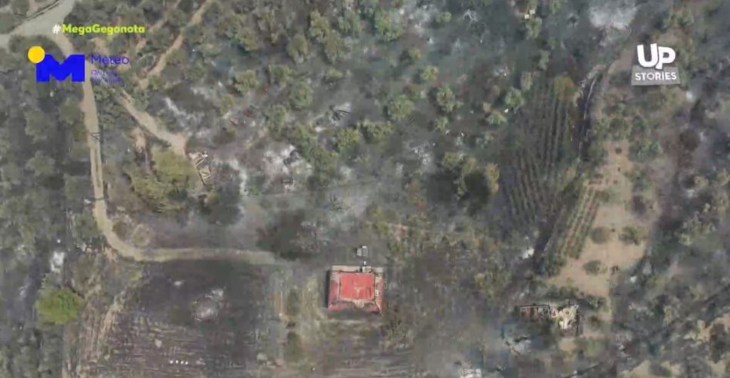 Η καταστροφή από ψηλά – Αποκαρδιωτικές εικόνες αποτυπώνουν το μέγεθος των καμένων