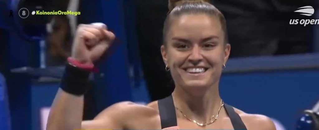 Θεά Σάκκαρη – Τρομερή εμφάνιση απέναντι στην Πλίσκοβα και πρόκριση στα ημιτελικά του US Open
