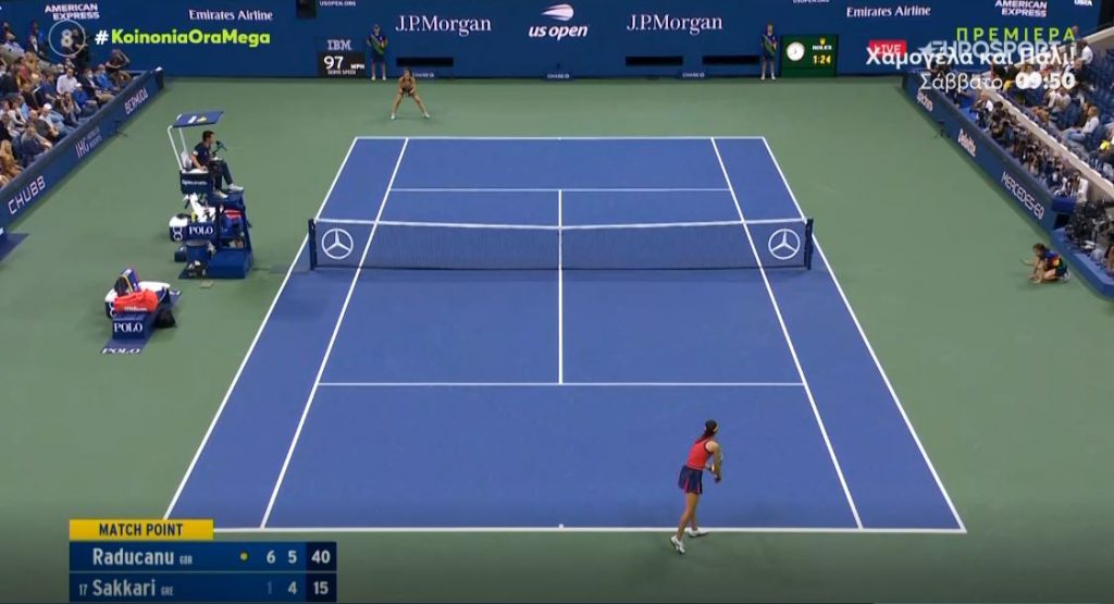 US Open – Το πάλεψε η Σάκκαρη, αλλά αποκλείστηκε (2-0)