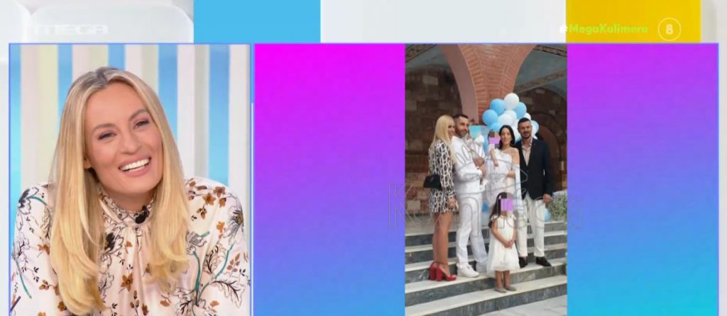 Νίκος Βουρλιώτης & Γιώργος Παπαδόπουλος βάφτισαν τα διδυμάκια του Γιώργου Ταχτσίδη