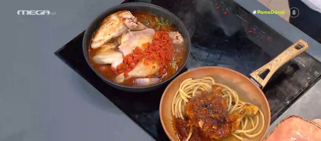 Ο chef Τίμος Ζαχαράτος μαγειρεύει κοτόπουλο παστιτσάδα!