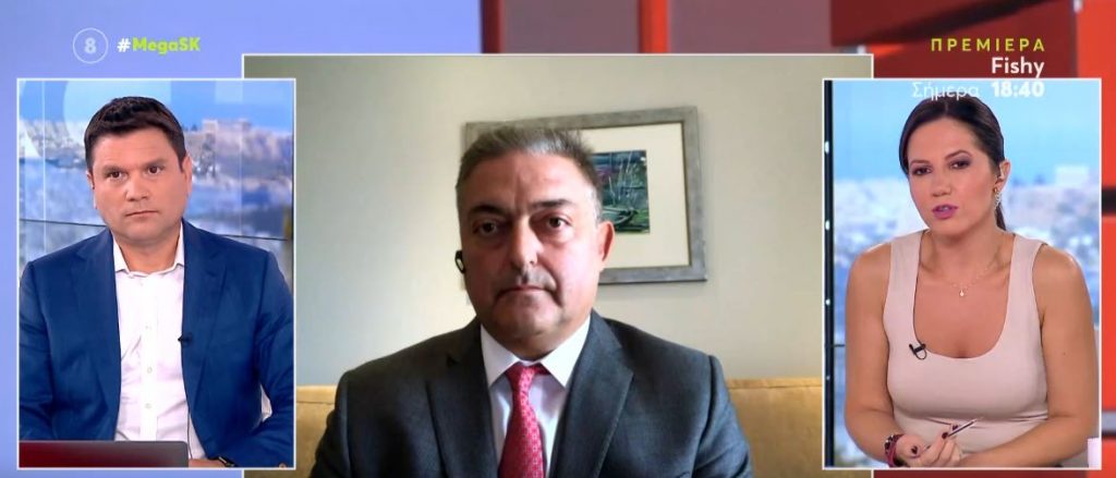 Βασιλακόπουλος στο MEGA – Αν δεν αυξήσουμε πολύ τα ποσοστά εμβολιασμού, θα ζήσουμε δύσκολες μέρες μέχρι τα Χριστούγεννα – Η υποχρεωτικότητα μπορεί να βοηθήσει