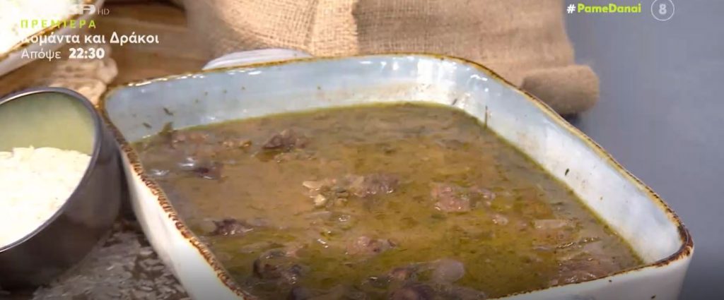 Ο chef Τίμος Ζαχαράτος φτιάχνει μοσχαράκι λεμονάτο με ρύζι και λαχανικά