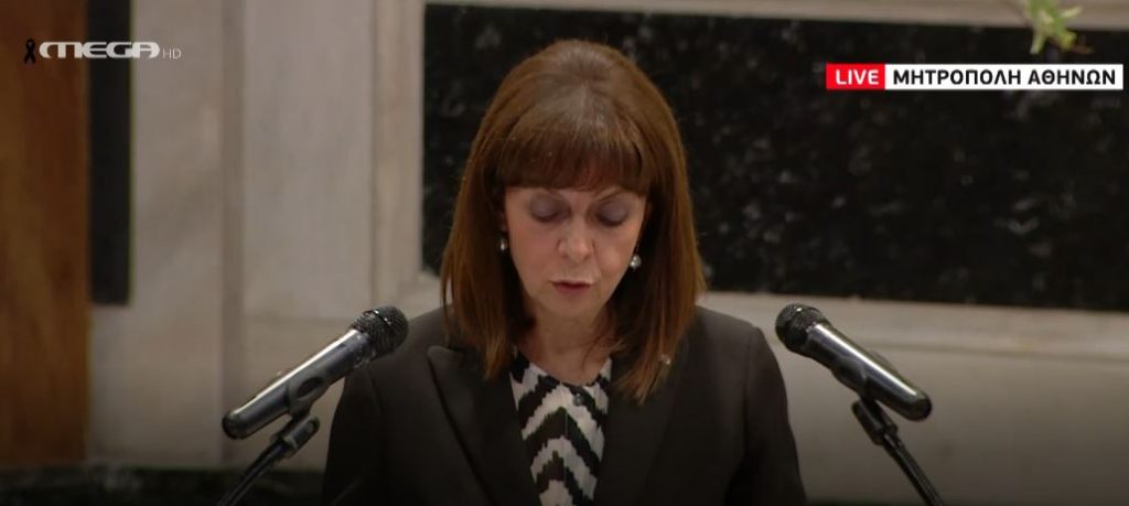 Ο Μίκης Θεοδωράκης έγινε παιδαγωγός του Έθνους – Ο αποχαιρετισμός της Κατερίνας Σακελλαροπούλου