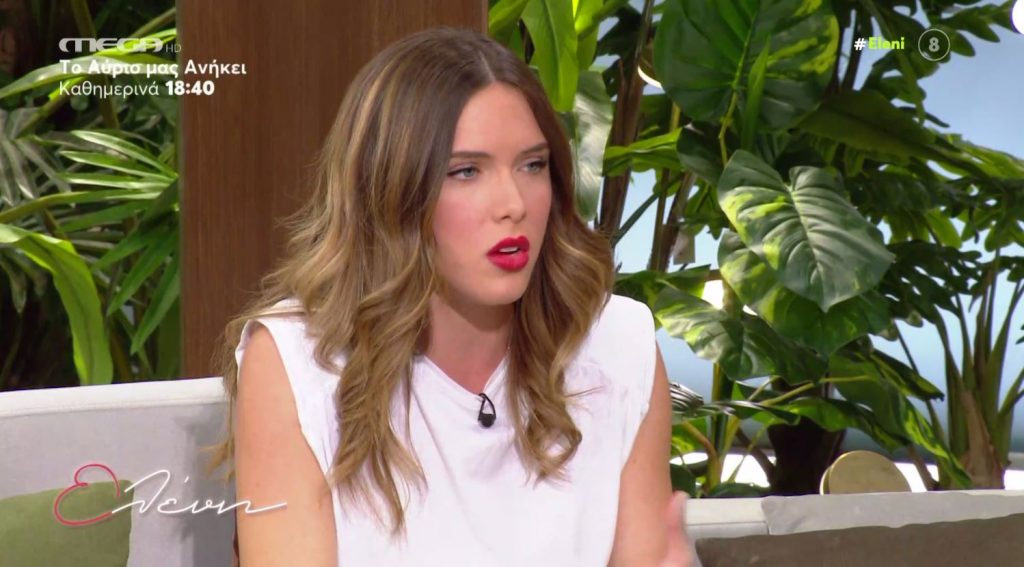 Η Αφροδίτη Λιάντου αποκαλύπτει στην «Ελένη» – Δεν είχα σκεφτεί ποτέ να ασχοληθώ με την υποκριτική