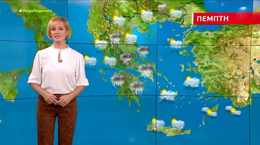 Βροχερός ο καιρός την Πέμπτη – Η πρόγνωση της Χριστίνας Ρήγου