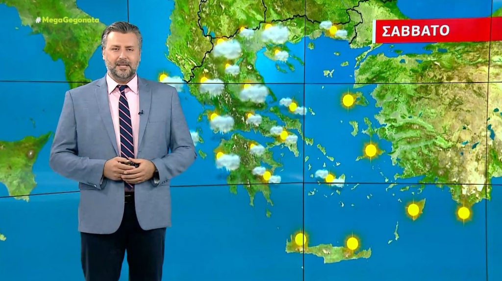 Άστατος ο καιρός το Σάββατο – Η πρόγνωση του Γιάννη Καλλιάνου