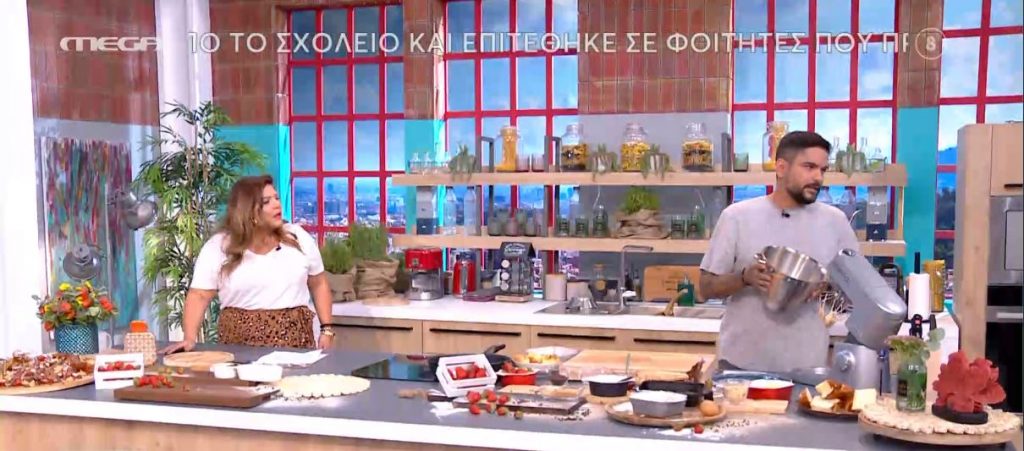 O chef Τίμος Ζαχαράτος φτιάχνει γαλλικές αυγόφετες