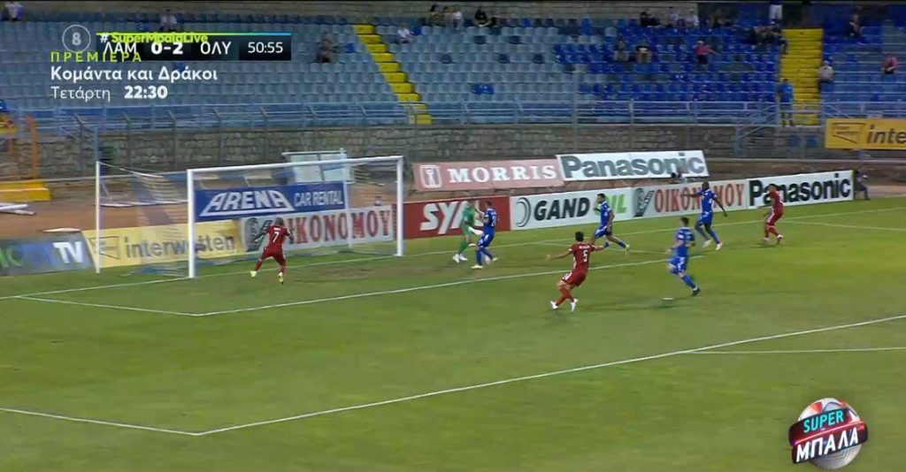 Λαμία – Ολυμπιακός (1-2) – Πρώτη νίκη του Ολυμπιακού με Σισέ και Μπουχαλάκη