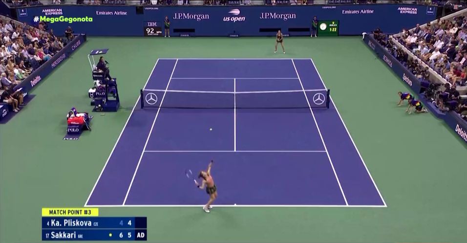 US OPEN – Ιστορική πρόκριση της Μαρίας Σάκκαρη στα ημιτελικά