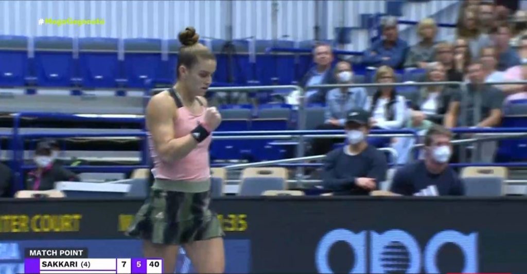 Τένις – Στους ημιτελικούς της Οστράβα η Μαρία Σάκκαρη