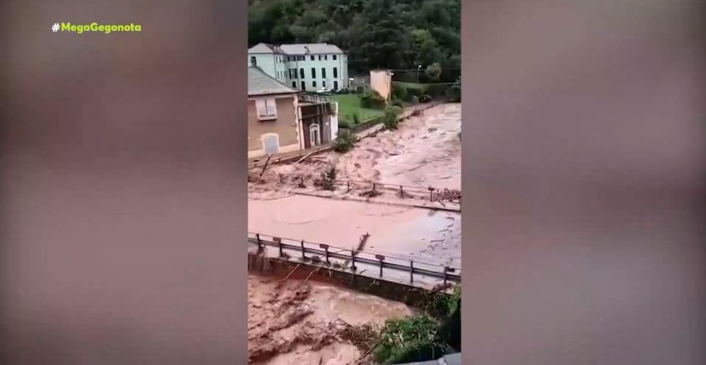 Σφοδρές βροχοπτώσεις και πλημμύρες στη βορειοδυτική Ιταλία