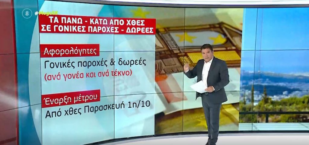 Τα πάνω – κάτω στις γονικές παροχές έως 800.000 ευρώ – Ποιους αφορά & τι γλυτώνουν