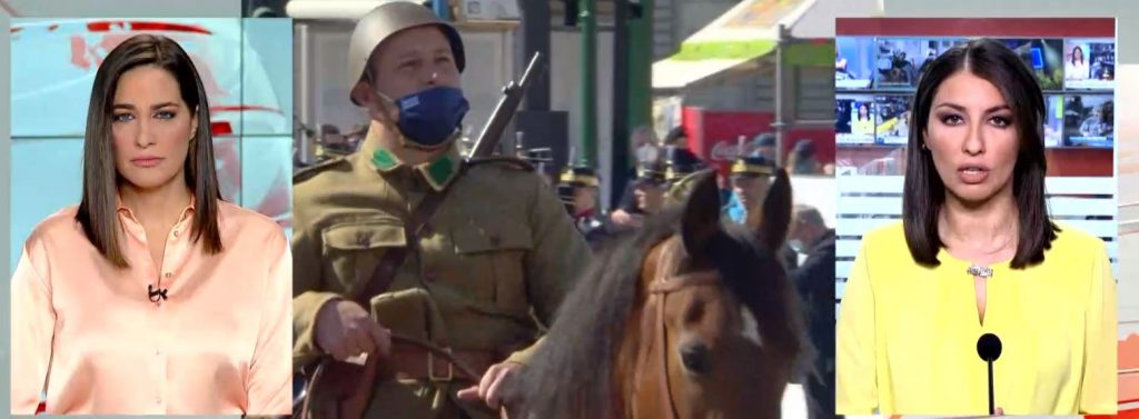 Στρατιωτική παρέλαση μιας ώρας – υποχρεωτικά με μάσκες οι θεατές