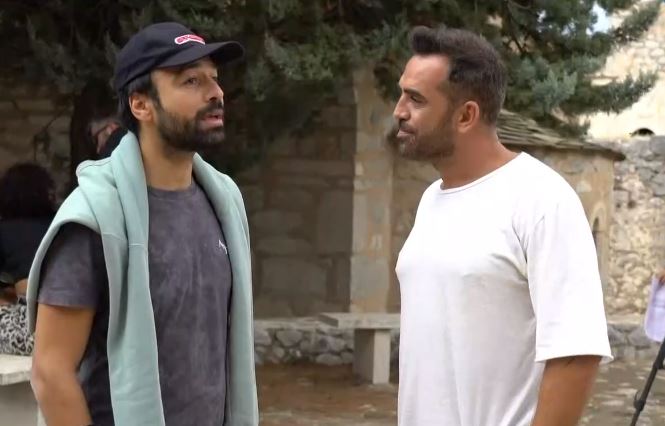 Το «Τι λες τώρα!» στα παρασκήνια των γυρισμάτων της «Γης της Ελιάς»