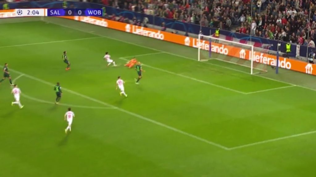 Εντυπωσιακή Σάλτσμπουργκ, διέλυσε την Βόλφσμπουργκ με 3-1