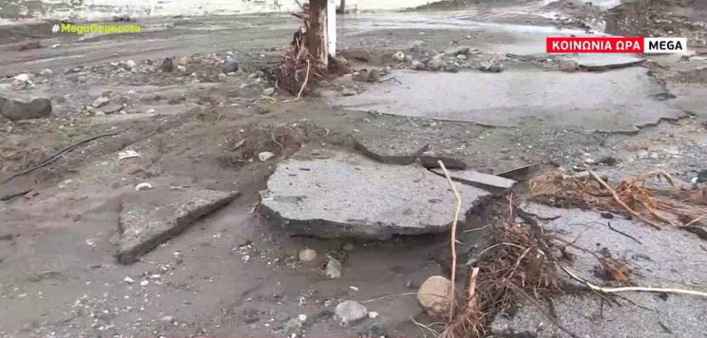 Σκληρή πολιτική κόντρα στην σκιά των καταστροφών στην Εύβοια