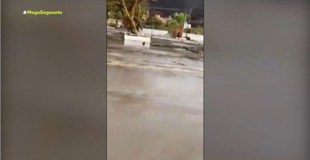 Κακοκαιρία «Αθηνά» – Χτύπησε τη βόρεια Εύβοια με πλημμύρες & κατολισθήσεις