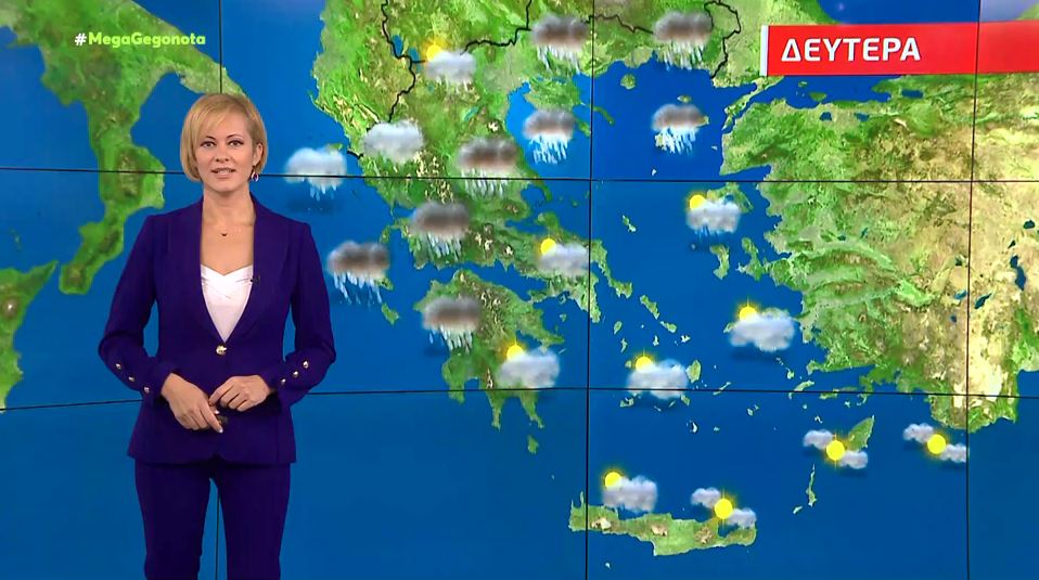 Βροχερή η νέα εβδομάδα – Η πρόγνωση της Χριστίνας Ρήγου