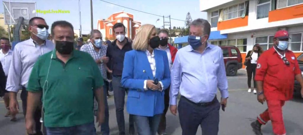 Για τρίτη μέρα στον Ευαγγελισμό η Φώφη Γεννηματά