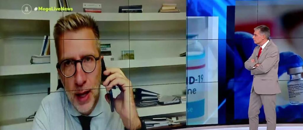 Άκης Σκέρτσος – «Δεν κρύβουμε ότι τα μέτρα είναι έμμεση πίεση για να εμβολιαστούν»