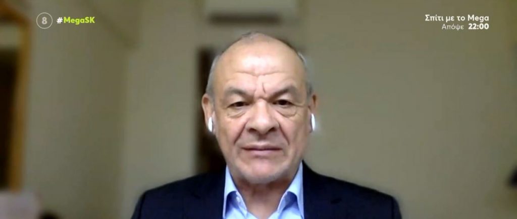 Κορωνοϊός – Μανωλόπουλος στο MEGA: «Η κυβέρνηση τρέχει πίσω από τα γεγονότα – Τα μέτρα είναι σωστά, αλλά δεν είναι αρκετά»