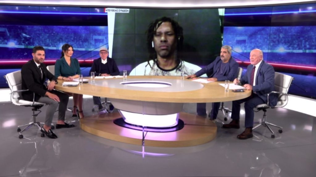 Ο θρυλικός Νίκος Αναστόπουλος και ο Ντανιέλ Μπατίστα στην Super Μπάλα Live