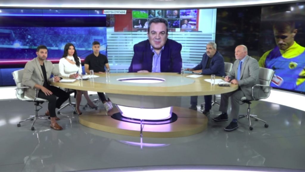 Οπαδός της ΑΕΚ διακόπτει συνέντευξη στην Ριζούπολη