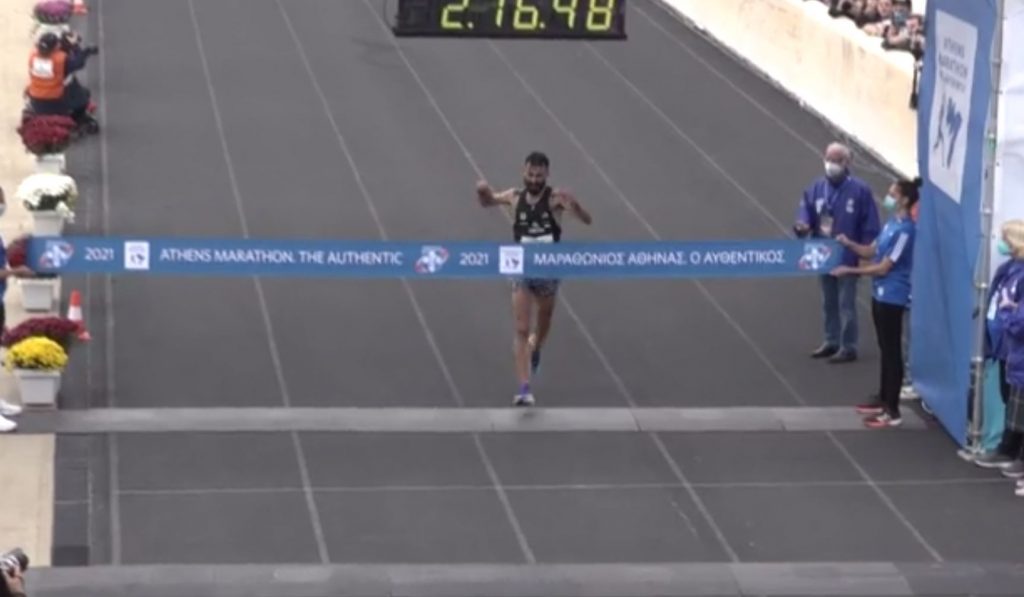 Αυθεντικός Μαραθώνιος – Μεγάλος νικητής με ρεκόρ διαδρομής ο Κώστας Γκελαούζος