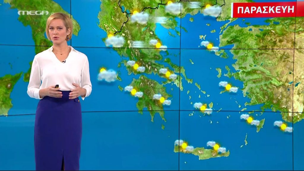 Αίθριος καιρός με υψηλές θερμοκρασίες – Η πρόβλεψη της Χρ. Ρήγου