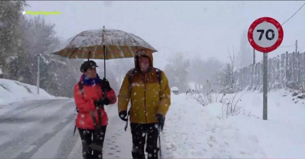 Ισπανία – Ο χειμώνας έφτασε νωρίς με χιόνια & χαμηλές θερμοκρασίες