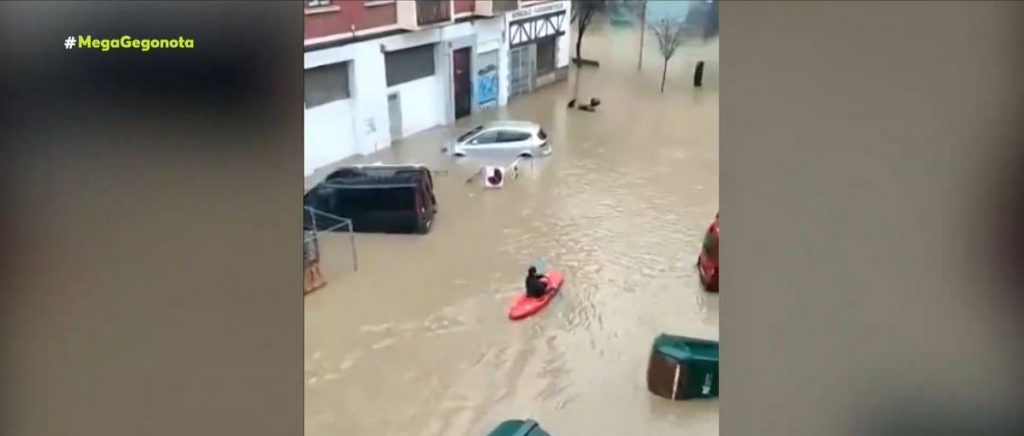 Πλημμύρες από την καταιγίδα Barra στην Ισπανία – Ακραία καιρικά φαινόμενα στη Γαλλία