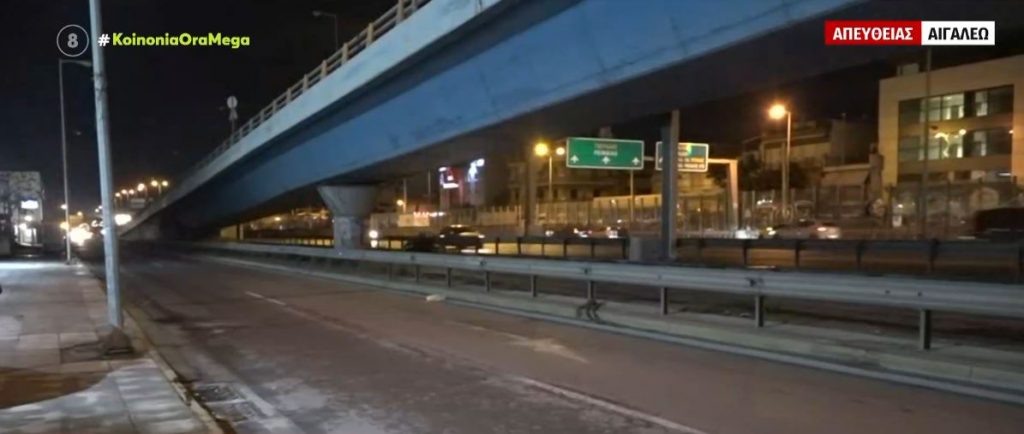 Αιγάλεω – Οδηγός σκότωσε και εγκατέλειψε δύο πεζούς σε παράδρομο της λεωφόρου Κηφισού