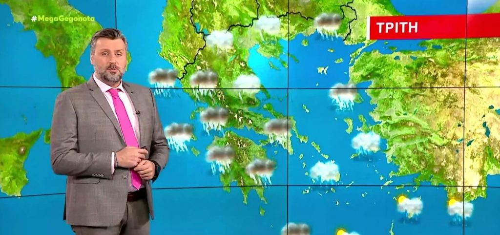 Άστατος ο καιρός την Τρίτη – Έρχονται βροχές και καταιγίδες – Η πρόγνωση του Γιάννη Καλλιάνου