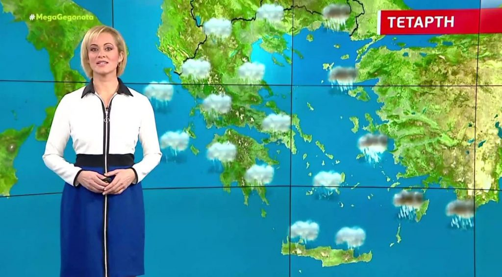 Βροχές και καταιγίδες την Τετάρτη – Η πρόγνωση της Χριστίνας Ρήγου