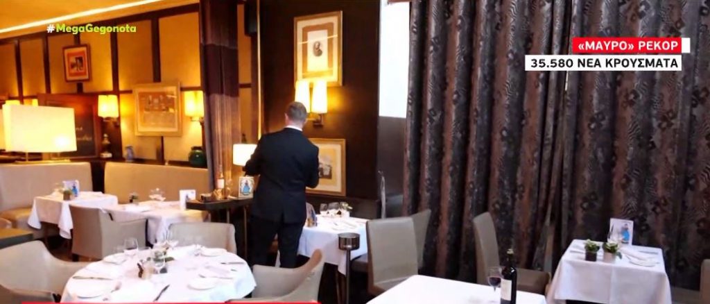 Φαγητό, ποτό και καφές μόνο μέχρι τα μεσάνυχτα και χωρίς μουσική