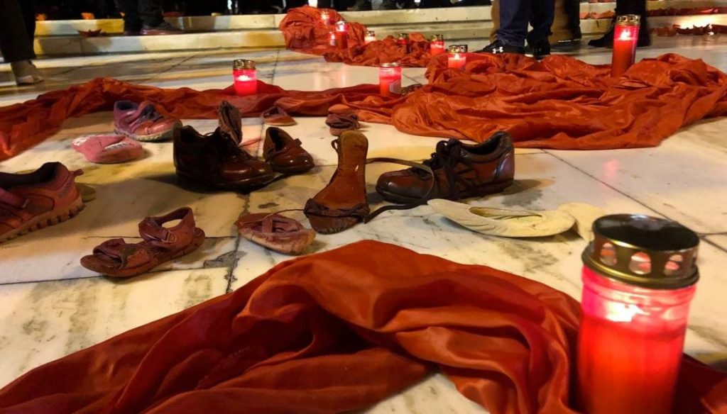 Συγκέντρωση για τις γυναικοκτονίες στο Σύνταγμα