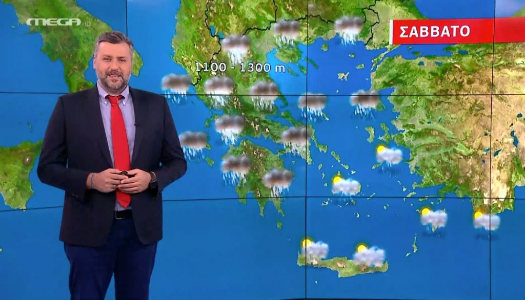Ισχυρές βροχές και καταιγίδες το Σάββατο – Η πρόγνωση του Γιάννη Καλλιάνου
