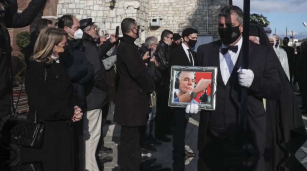 Το τελευταίο «αντίο» στον δημοσιογράφο Γιώργο Τράγκα