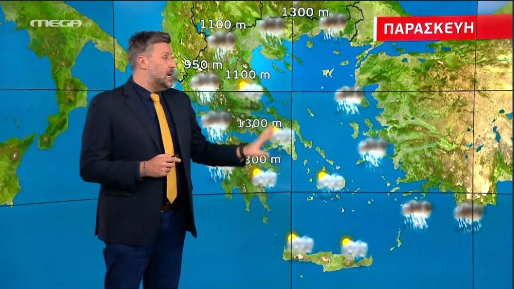 Άστατος και βροχερός καιρός – Η πρόβλεψη του Γιάννη Καλλιάνου