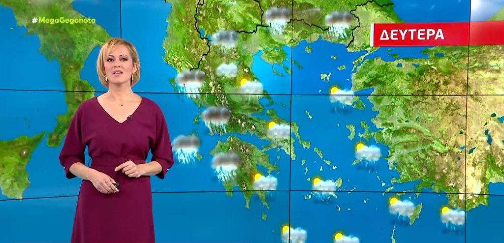 Άστατος ο καιρός με βροχές και καταιγίδες – Η πρόβλεψη της Χριστίνας Ρήγου