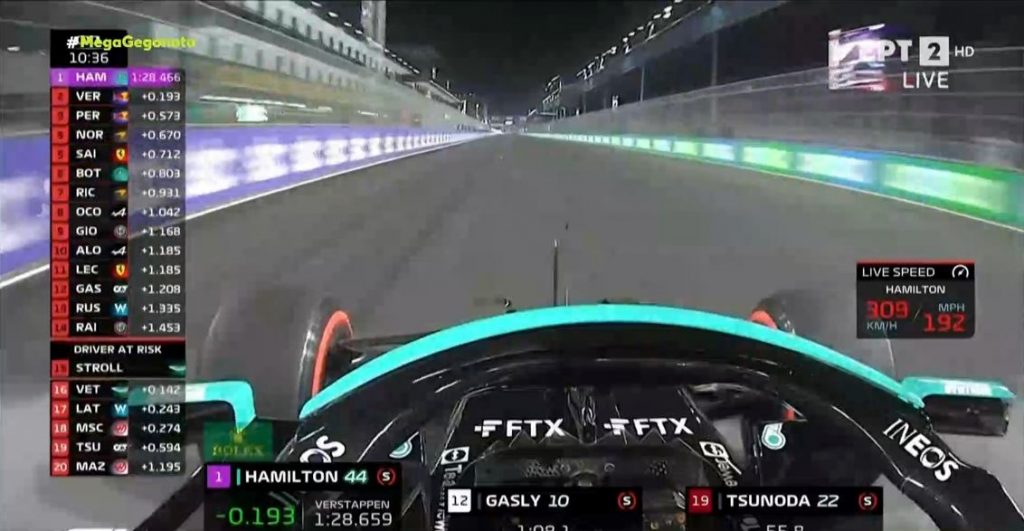 F1 – Ο Χάμιλτον πηρέ την Pole Position – Τρίτος θα εκκινήσει ο Φερστάπεν