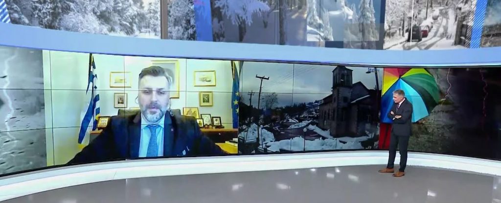 Κακοκαιρία «Ελπίς»: Η ψυχρή εισβολή ήρθε νωρίτερα στη Βόρεια Ελλάδα