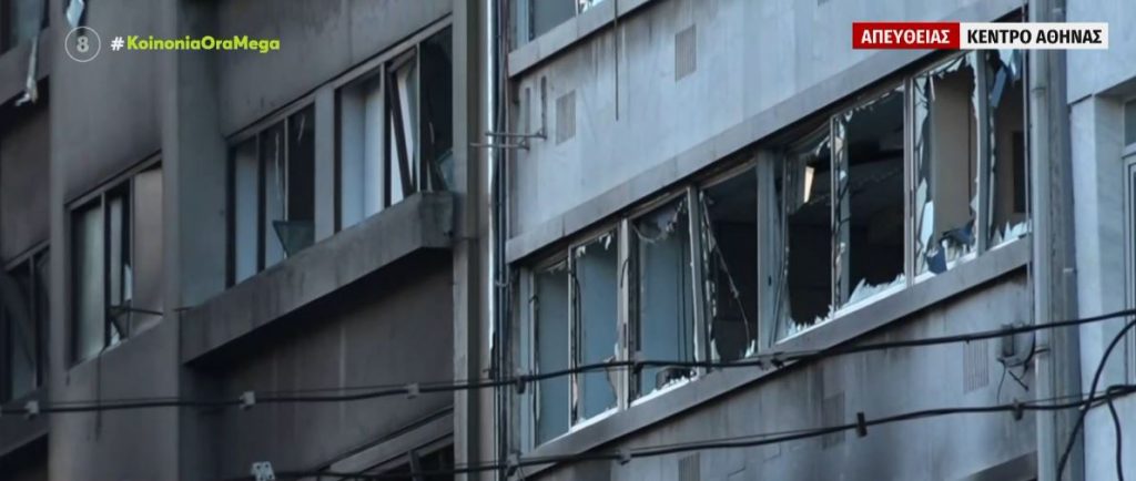 Ισχυρή έκρηξη σε κτίριο στη λεωφόρο Συγγρού – Ένας τραυματίας