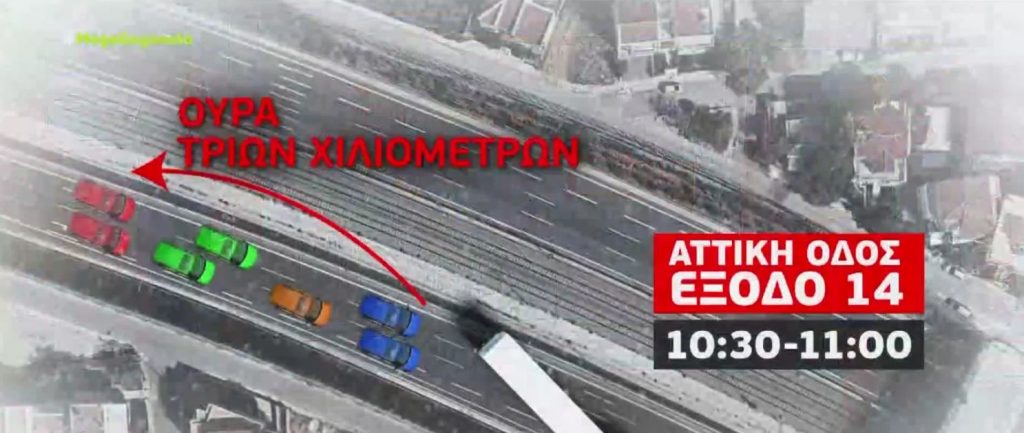 Αποκάλυψη MEGA: Από την έξοδο της Ανθούσας ξεκίνησε το φιάσκο της Αττικής Οδού